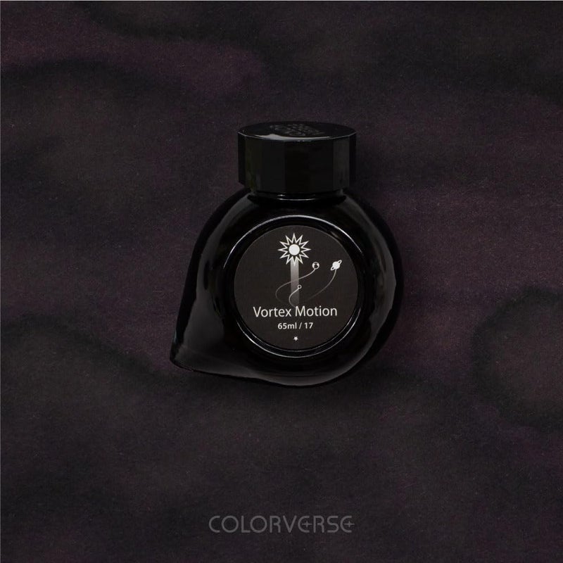 Colorverse Ink - Astrophysics - Vortex Motion (65ml & 15ml) Fountain Pen Ink - Image 2
